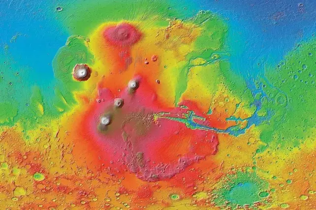 Penemuan Struktur Misterius di Bawah Permukaan Mars Tantang Pemahaman Geologi Planet Merah